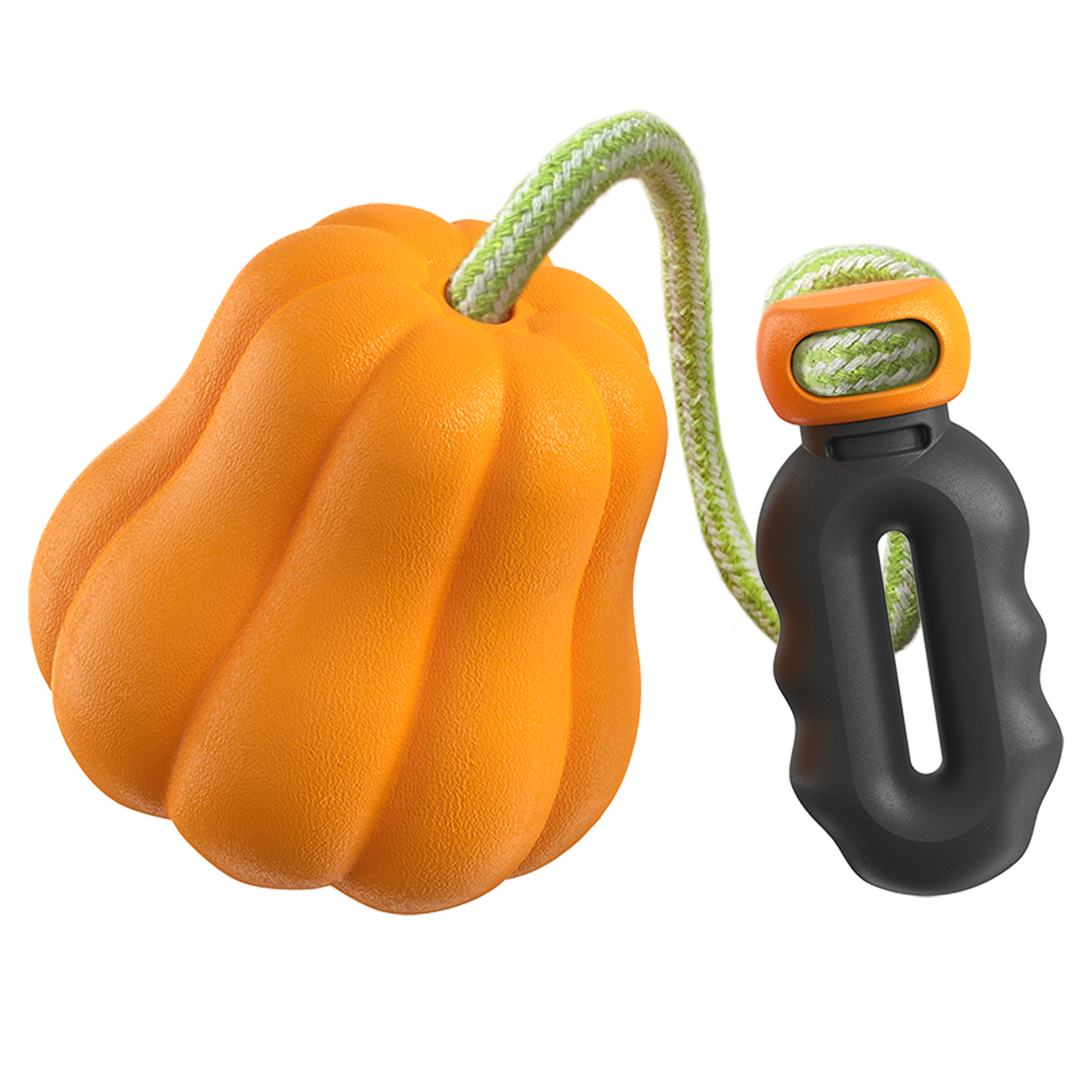 Outdoor Interactive Dog Gnawing Pumpkin Rope Toy