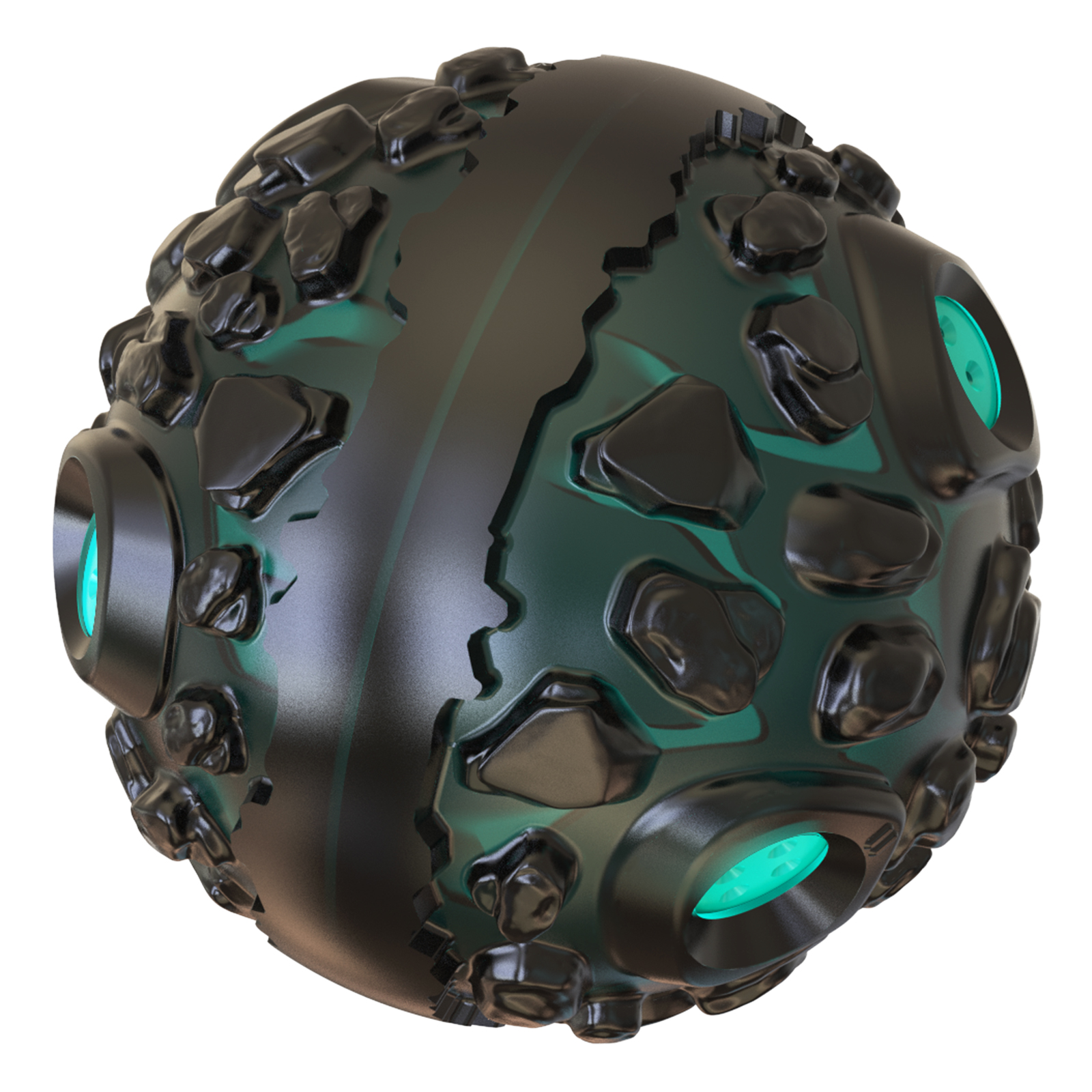 Stone-Based Meteorite Chewing Massage Ball for Oral Health