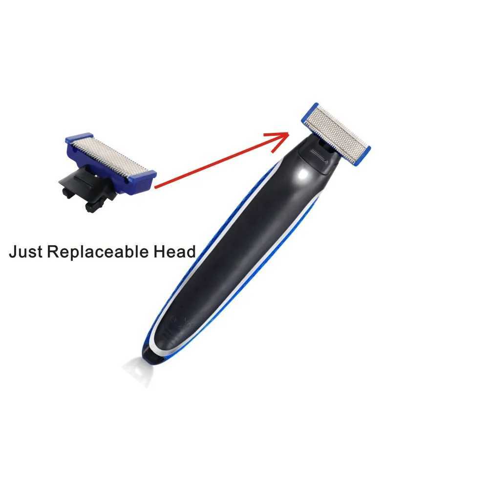 Electric Solo Razor Shaver Head Hair Trimmer Men Shaver Electric Rechargeable Blade Trimmer Edger Micro-1/2/4PCSXJ241207