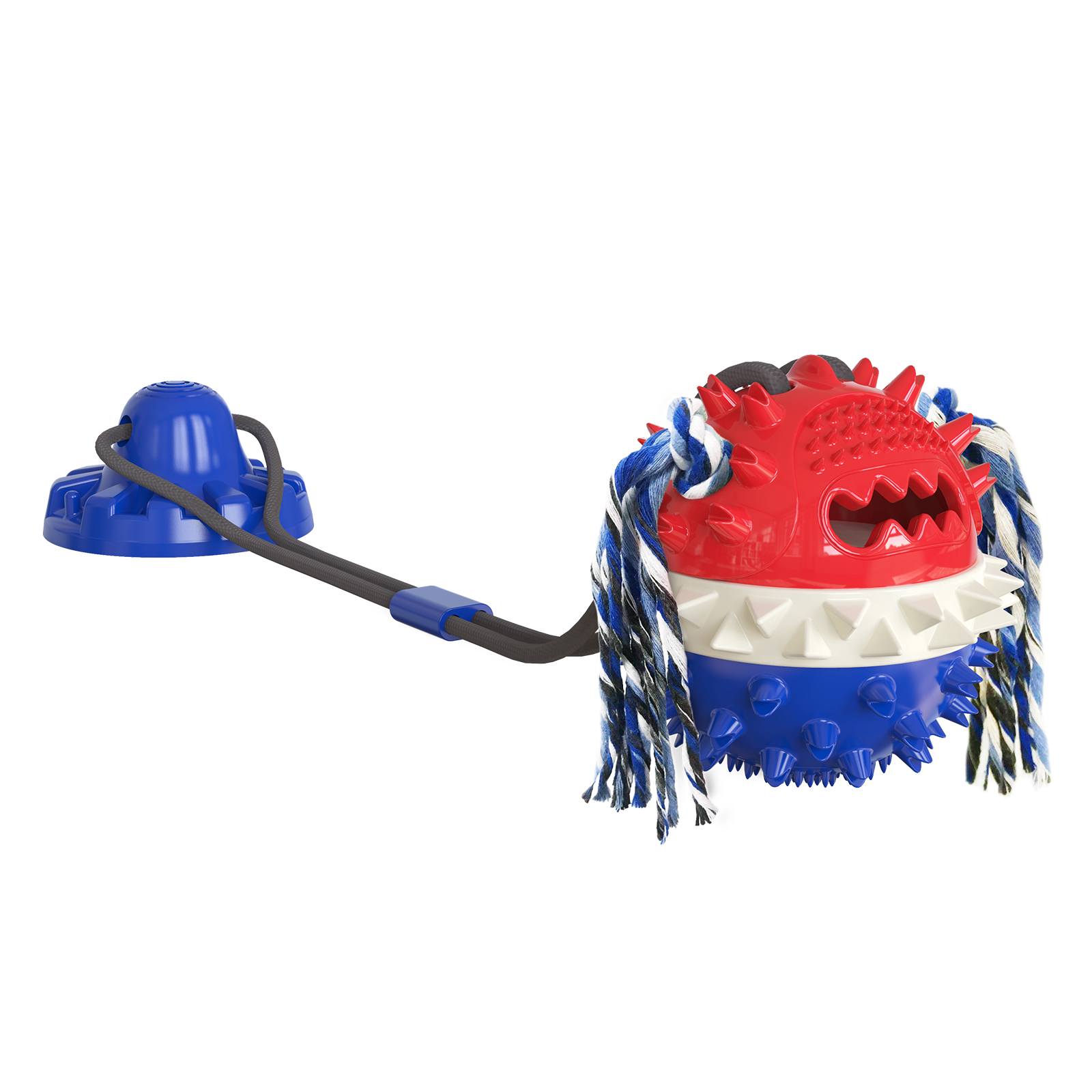 Model A Canine Toughness Chew Ball with Enhanced Grip - Pet Plaything