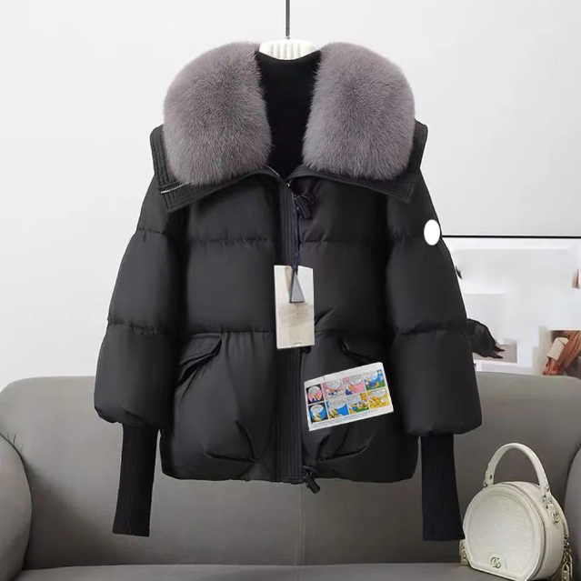 Womens Down Coats Short Puffy Classic Downs Jackets Female Jacket Designer Tops Casual Fashion Windbreaker Warm Top Down Coats S-2XL