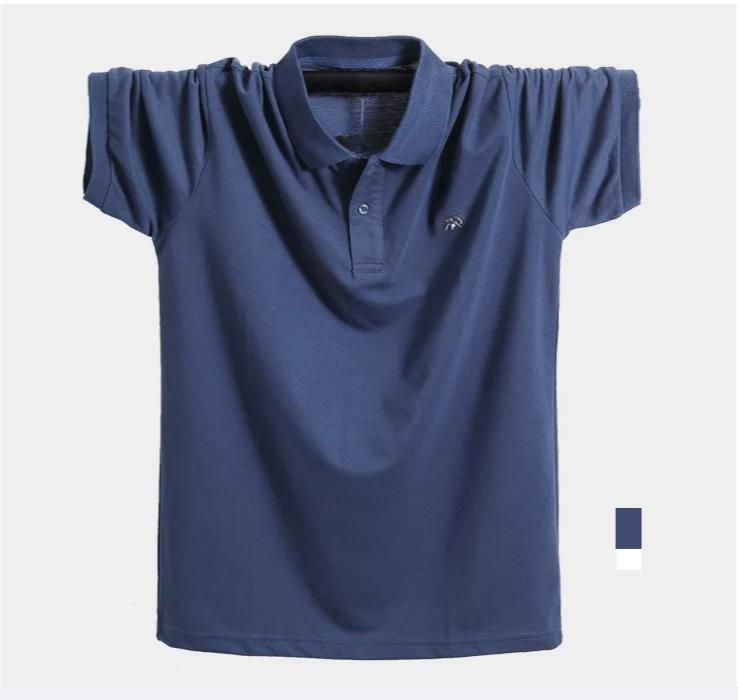 Summer Men Polo Shirt Brand Clothing Pure Cotton Men Business Casual Male Shirts Short Sleeve Breathable Soft Polo Shirts Plus Size 5XL Tops