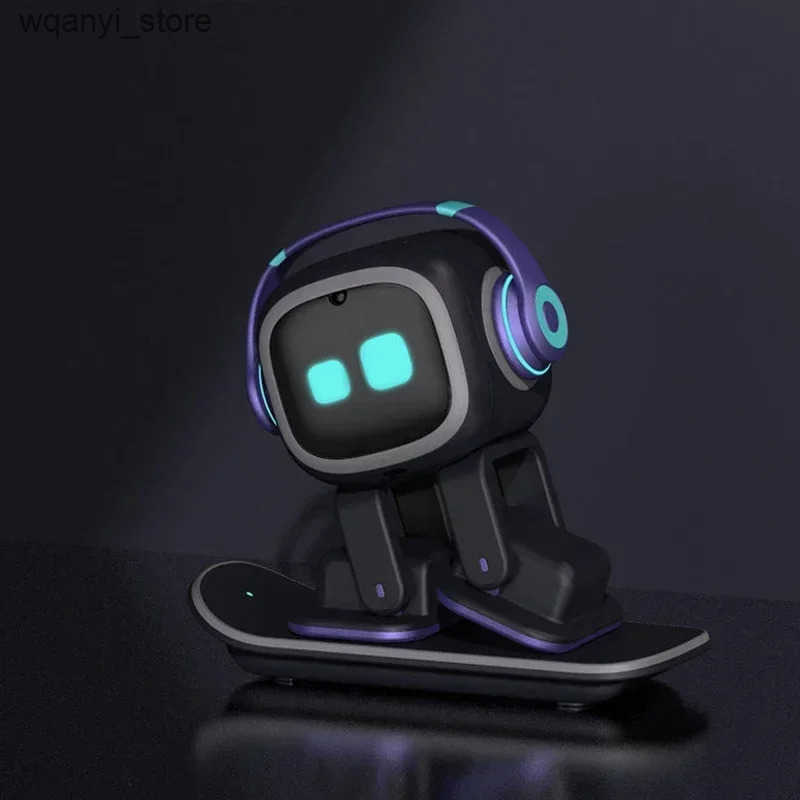 Electronics Robots Emo Intelligent Robot Emopet Intelligent Voice Emotional Interaction Home Children Electronic Pet Desktop Decoration Toy L240910
