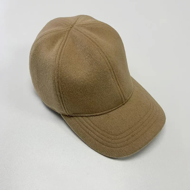 baseball cap Nordic autumn and winter wool INS blogs same wool warm and fashionable casual sun hat 241206