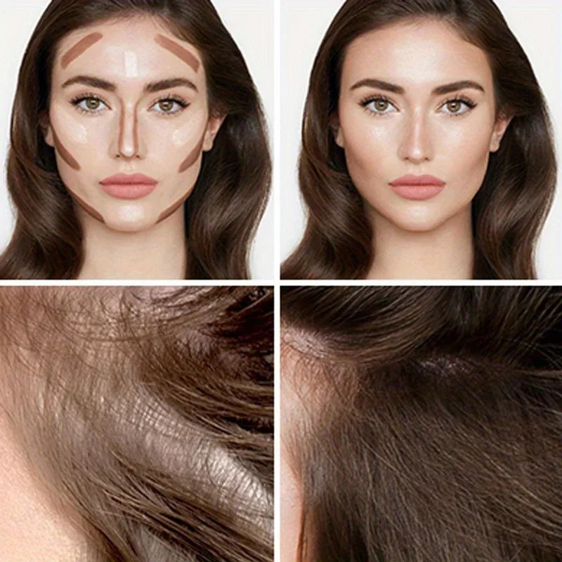 Hair Line Shadow Stick Hairline Filling Powder Waterproof Hair Edge Shadow Eyebrow Powder Hair Powder Styling Makeup Tools 241206
