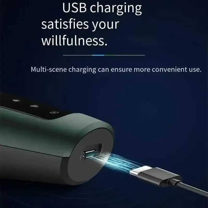 Xiaomi Electric Shaver 4-in-1 Multifunctional Dry and Wet Dual-purpose Silent Adjustable Rotary Electric Trimmer Hair TrimmerXJ241207