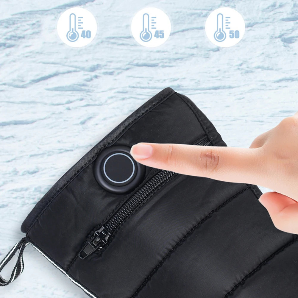 Intelligent charging electric heating shoes comfortable shoes 75D waterproof skiing boots 3-speed adjustable 241206