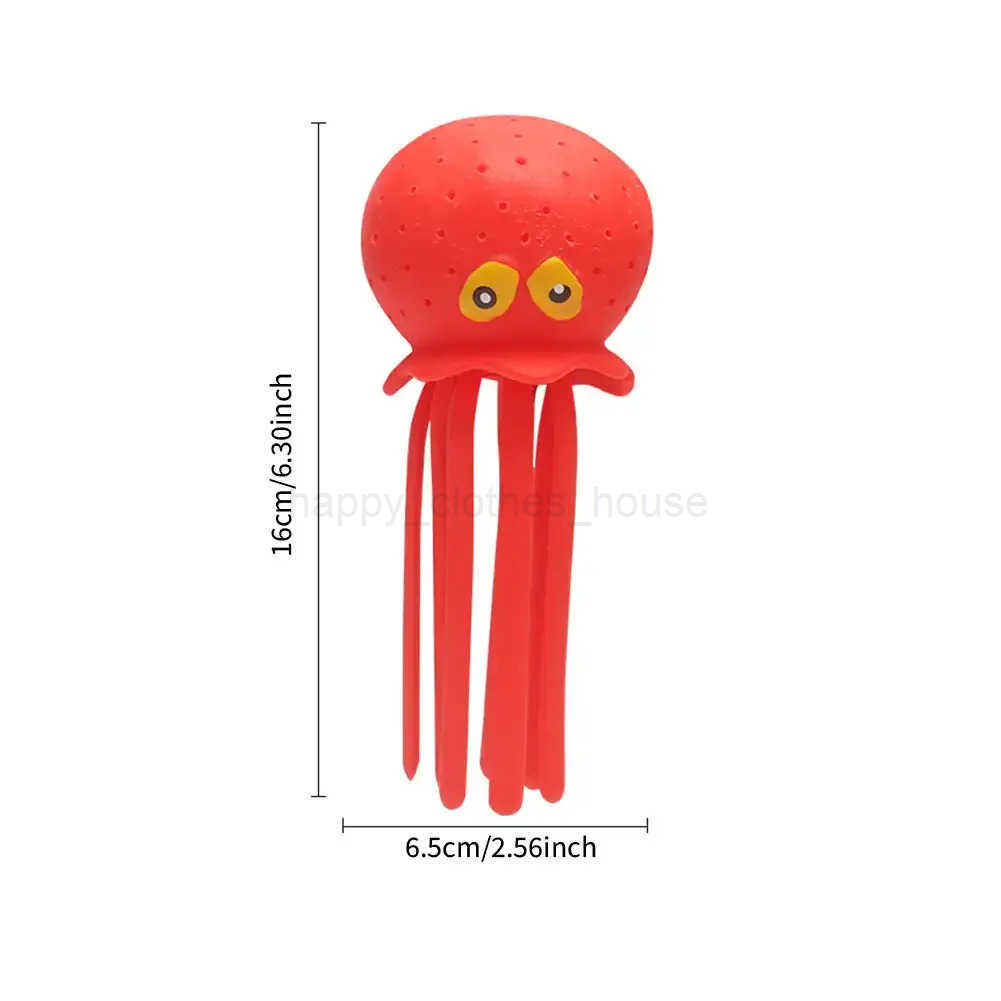 Baby Bath Toys Sponge Water Absorbing Octopus Squeezing Stress Relief Toys Summer Swimming Play Water Bath Toy for ChildrenXJ241207