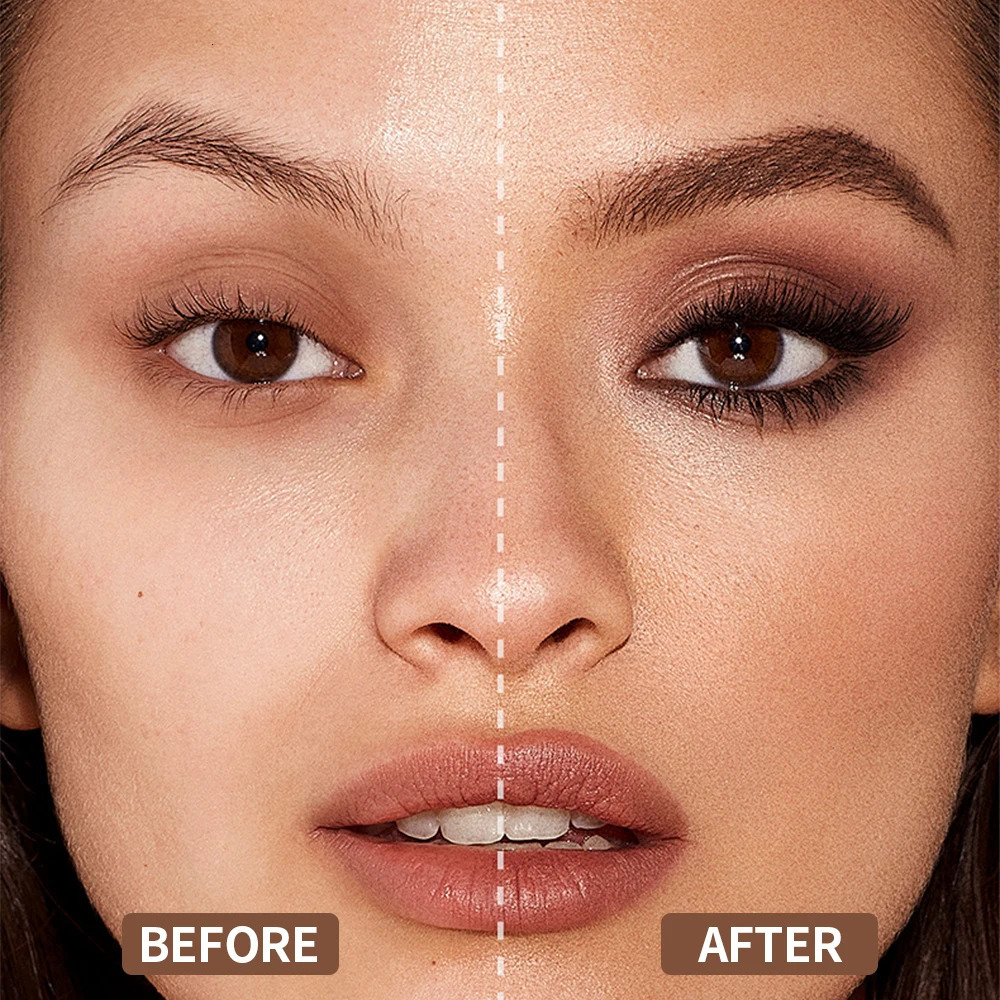 1PC Eyebrow Powder Stamp Tint Stencil Kit Cosmetics Waterproof Womens Makeup Eyebrows Enhancer Tattoo Tint for Eyebrows 241206