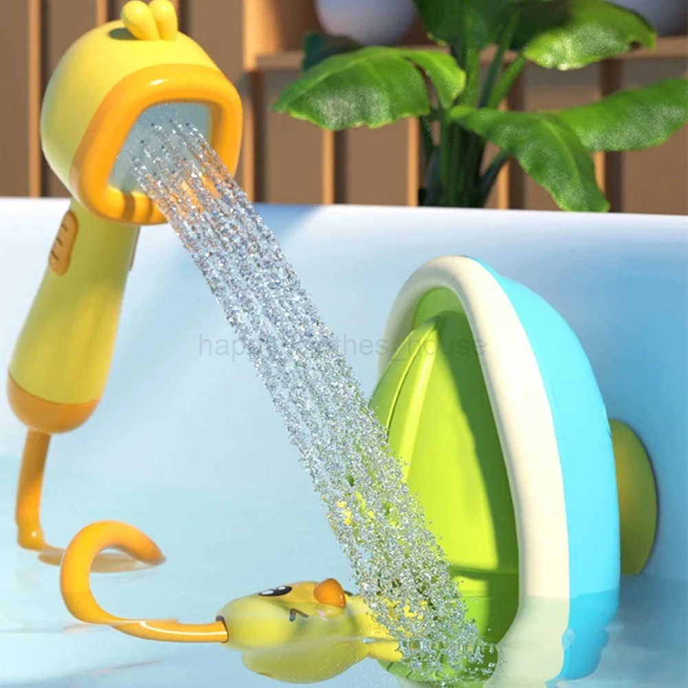 Duck Bath Toys for Toddlers Bathtub Water Spray Baby Bath Toy Cute Electric Bathroom Bathing Toys for Kids Ideal Birthday GiftsXJ241207