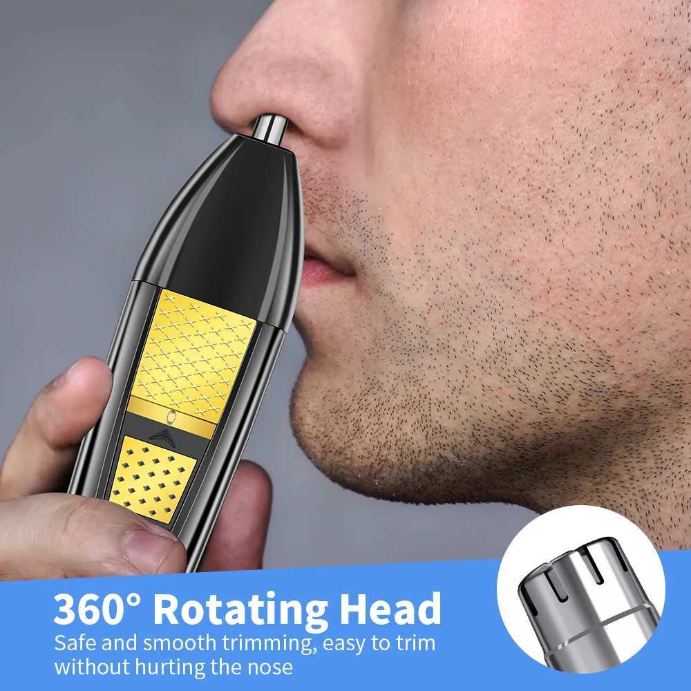 hiena Professional Rechargeable Hair Clipper 0mm Bareheaded Hair Removal Razor High Quality Electric Shaver for Men CordlessXJ241207