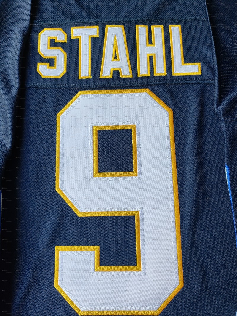 IN STOCK Mens Gunnar Stahl #9 Team Iceland Mighty Ducks Hockey Jersey Double Stitched Name Number