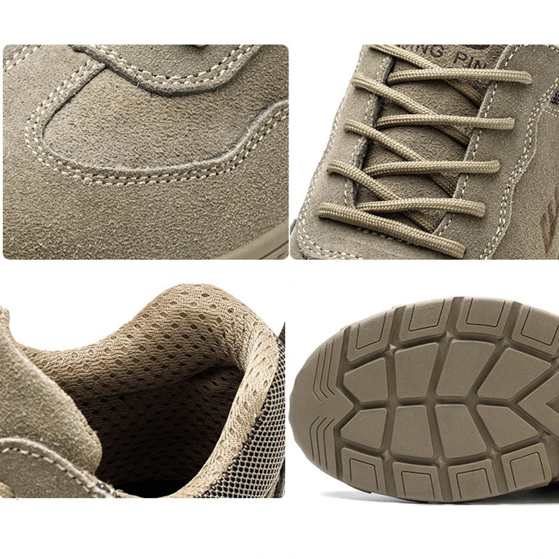 Work safety shoes mens welding insulation protection sports shoes steel toe anti vibration work shoes outdoor hiking shoes 241206