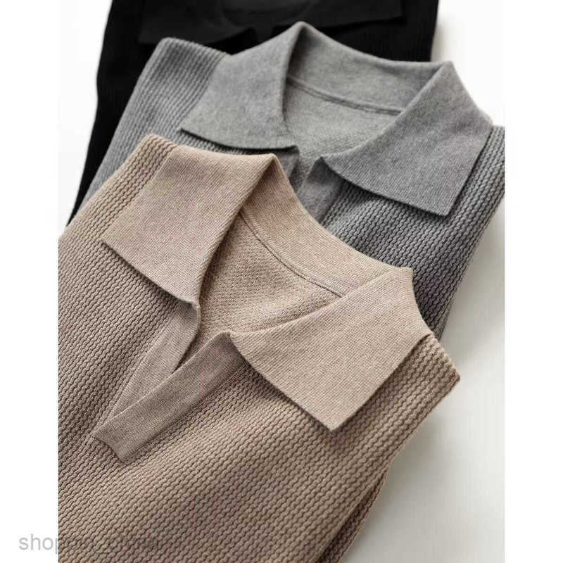 Men's Sweaters collar sweater men lazy style casual loose polo knit sweater autumn and winter style pullover fashionable jacket