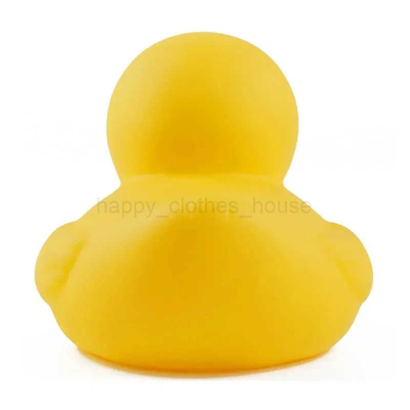 1/4PCS Cute Small Yellow Duck Baby Bath Toys Squeeze Rubber BB Bathing Water Fun Toy Race Classic Squeaky Kids ToysXJ241207