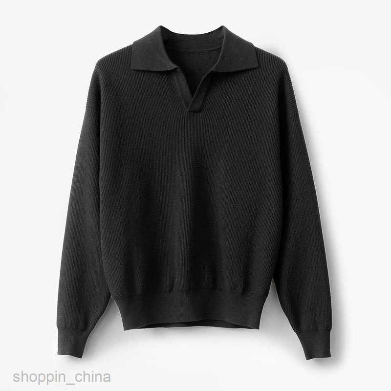 Men's Sweaters collar sweater men lazy style casual loose polo knit sweater autumn and winter style pullover fashionable jacket