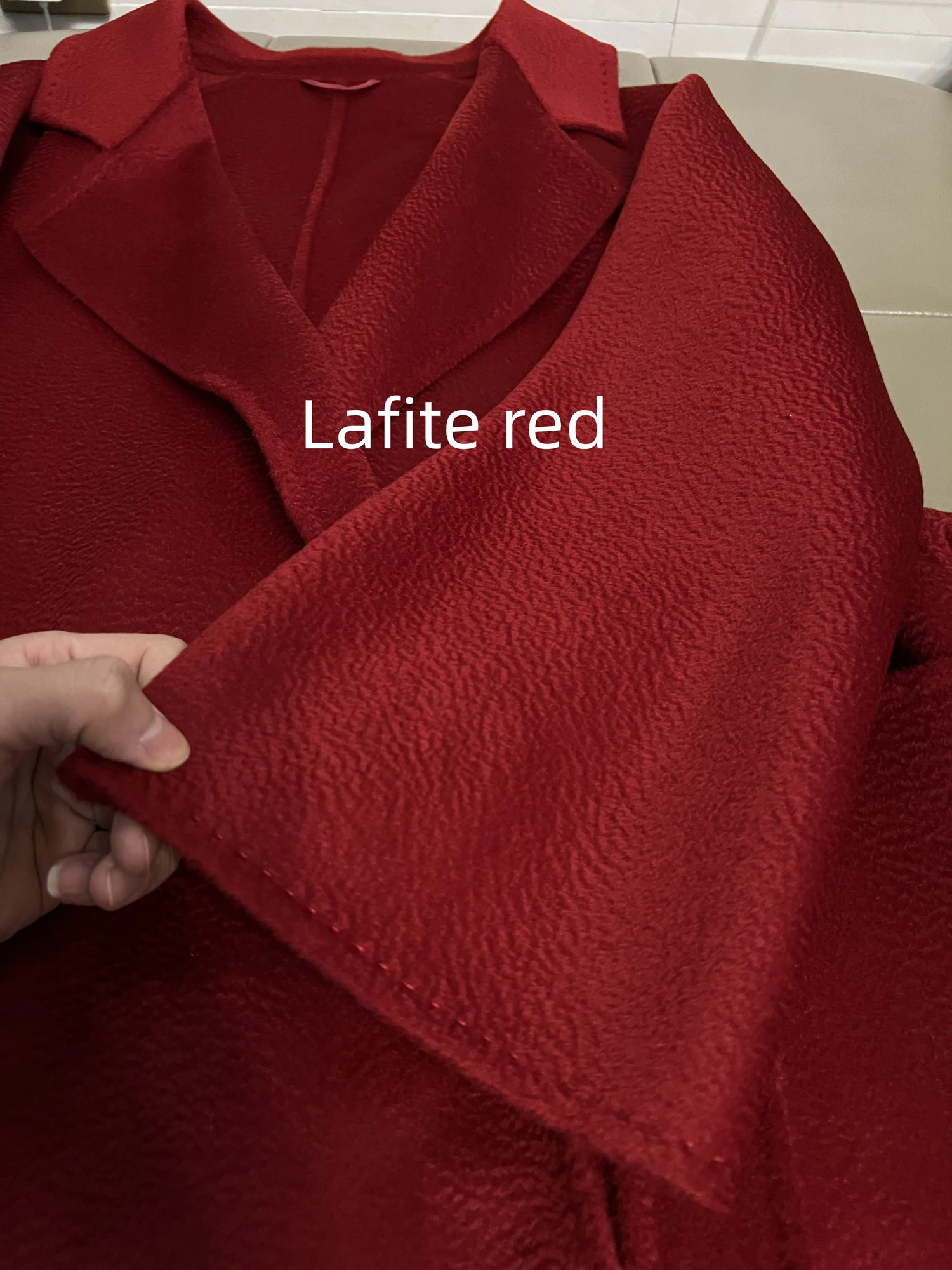 SPECIAL OFFER Cashmere Coat Female Winter MidLength Corrugated Black Wool Woman Autumn Casual Fashion Beige 241202