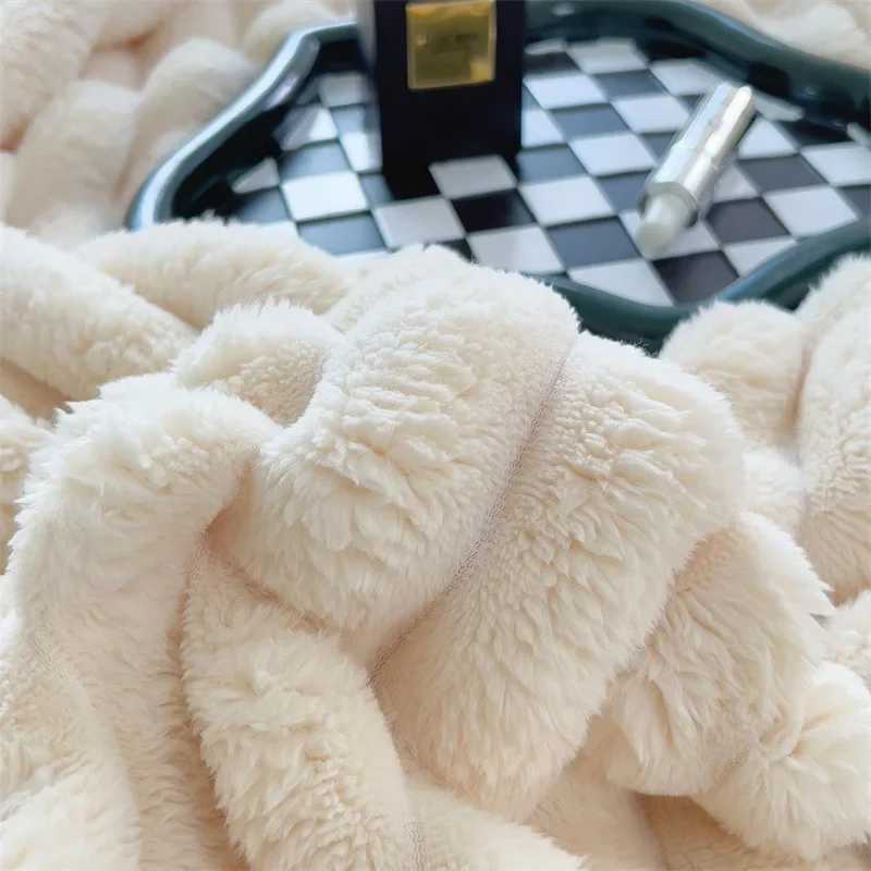 Winter Warm Plush Duvet Cover Set with Bedsheets case 4pcs Couple Quilt Cover Bedspread Velvet Double Bed Bedding SetC250122