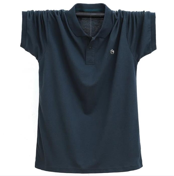 Summer Men Polo Shirt Brand Clothing Pure Cotton Men Business Casual Male Shirts Short Sleeve Breathable Soft Polo Shirts Plus Size 5XL Tops