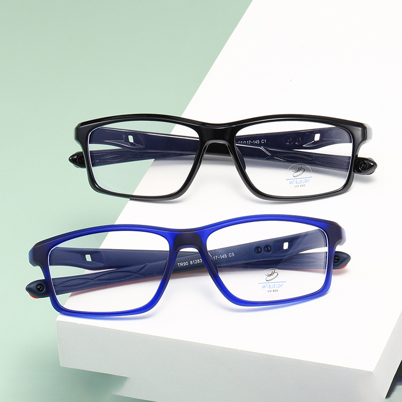 Men's & Women's TR90 Lightweight Sports Glass Frames with Customizable Lengths