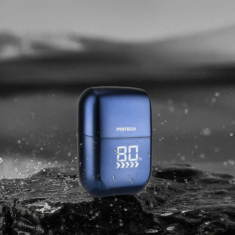 MOTA Portable Mini Electric Shaver Smart Digital Display TYPE-C Rechargeable Shaver Reciprocating Mens Shaving MachineXJ241207