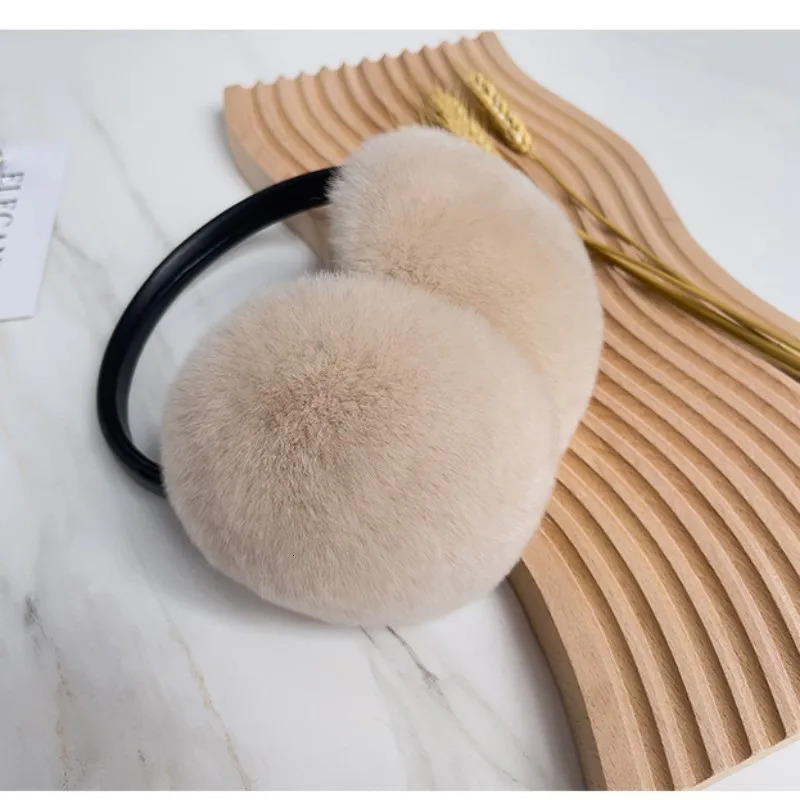 1 Real Fox Fur Soft Plush Earrings Winter Accessories Warm Earrings Children and Girls Fashion Earrings 241205