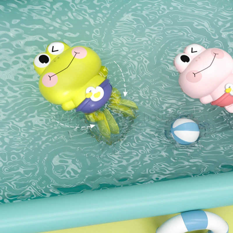 Baby Bath Toys Swimming Turtle Water Bath Toys for Toddlers Water Play Game Infant Bathroom Shower Bathtub Clockwork Animals ToyXJ241207