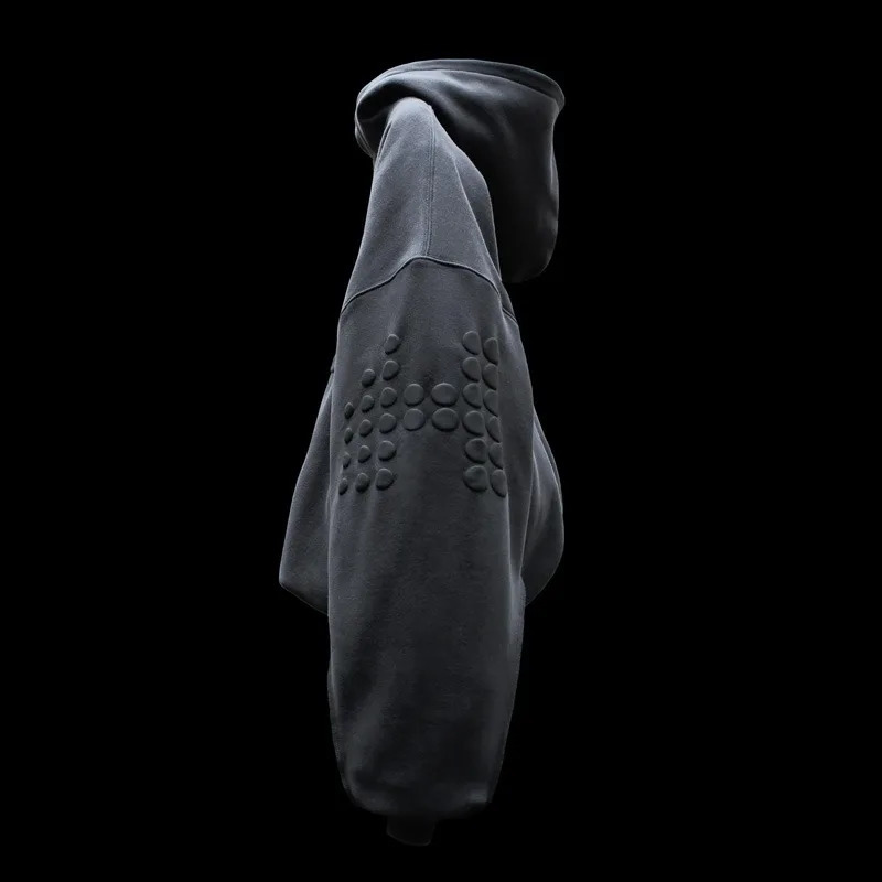 Y2K Harajuku Hoodie Fashion Letter Pattern Printing Splicing n Sweater Gothic Retro Mens Casual Wear 241206