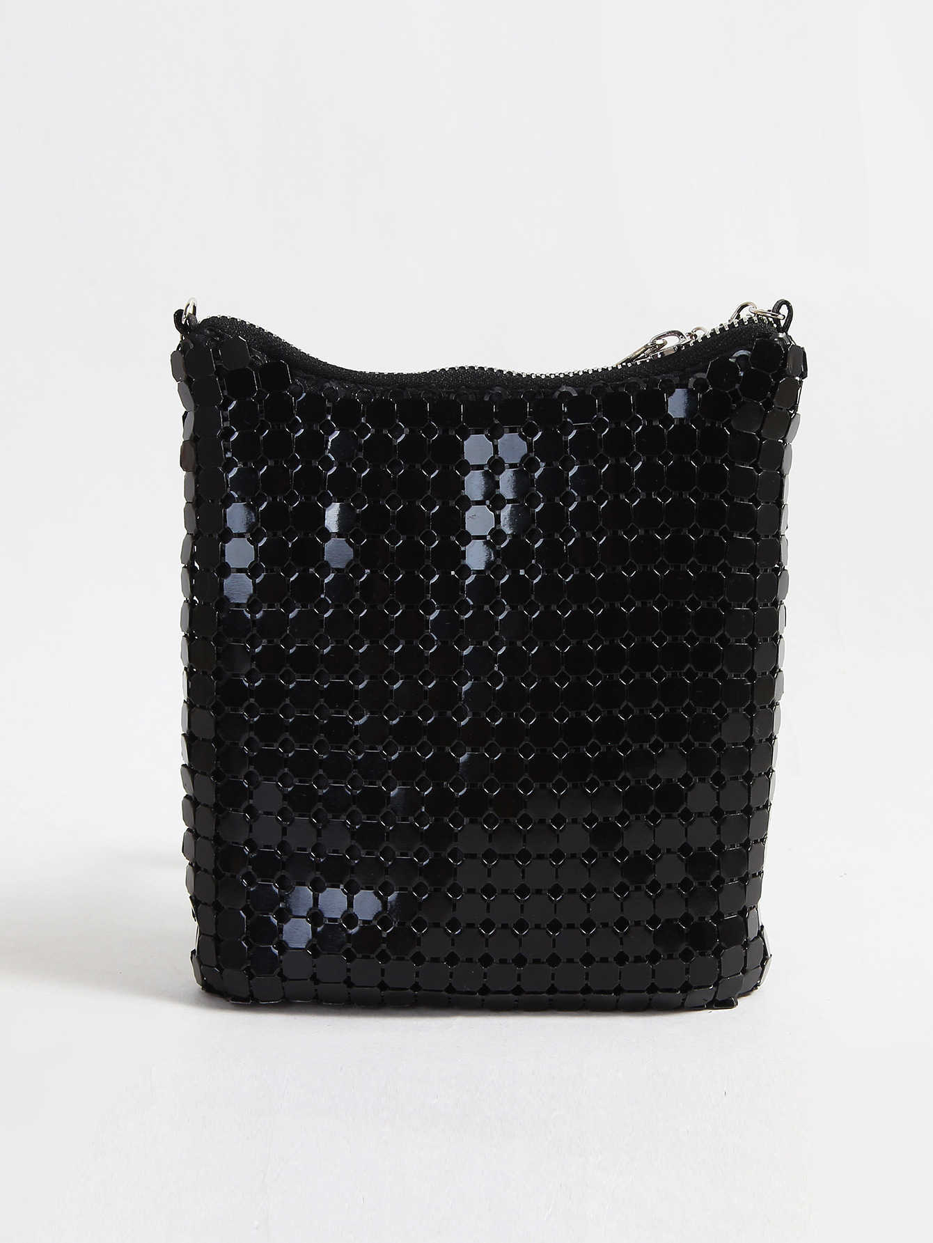 Clutch Bag New Aluminum Sheet Bag Portable Chain Bag Banquet Party One Shoulder Handbag Ladies Bag 240920