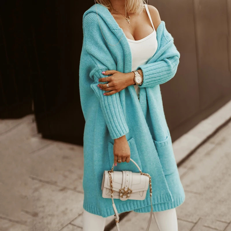 Fashion Simple Letter Printing Cardigan Elegant Solid Color Hooded Sweaters Coats Casual Loose Comfor Vacation Jacket Female 241203