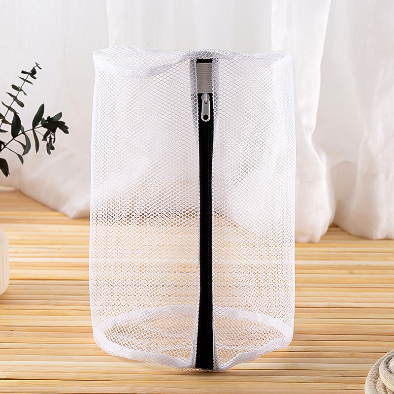 Black zipper laundry bag specially designed for washing machines thickened fine mesh laundry protection bag laundry mesh bag wholesale in stock