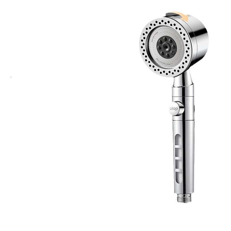 5-speed filtered super strong sun drying showerhead, head, pressurized shower showerhead set