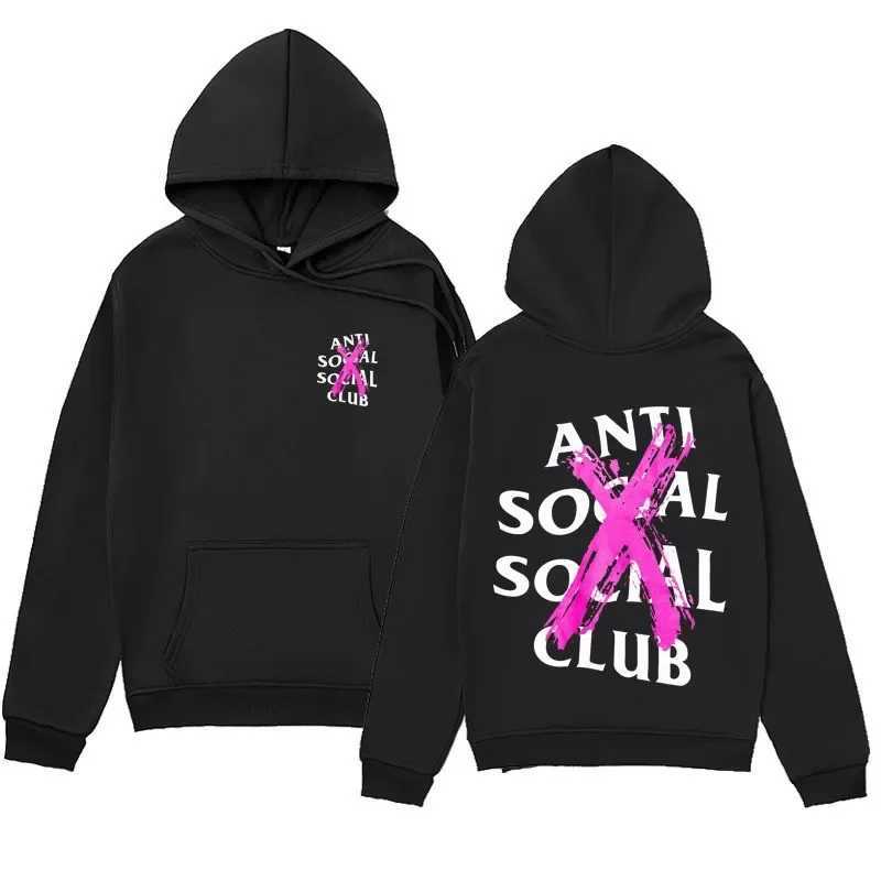 unisex hoodie European and American fashionable simple flce loose hoodie X241207