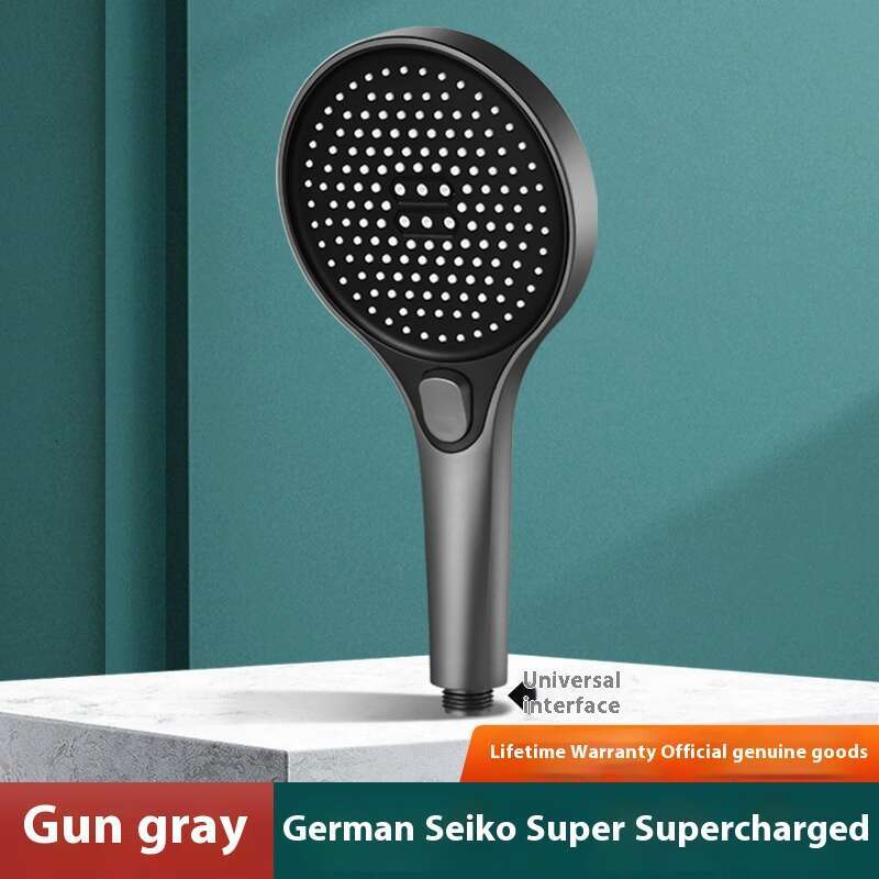 Shower head, super strong household bathroom rain shower, pressurized showerhead, shower heater set