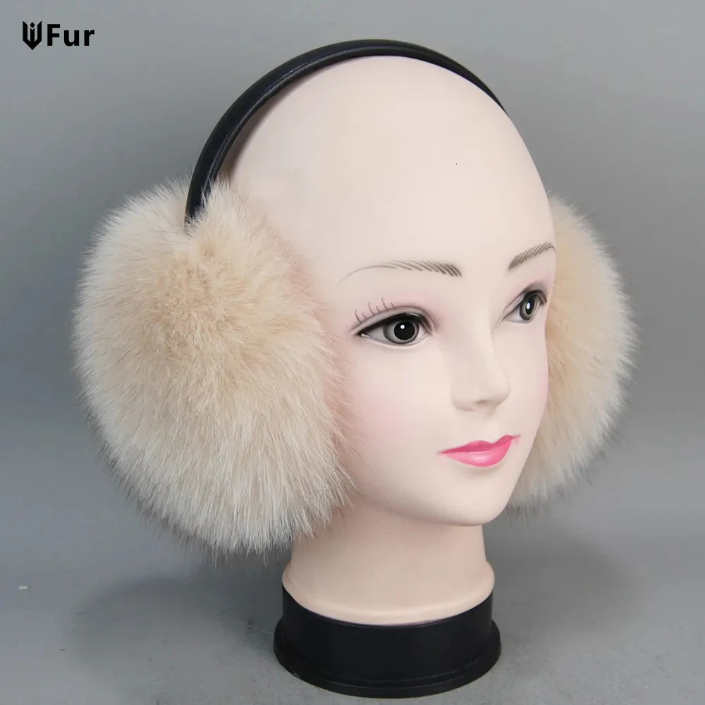 Womens Fluffy True Fox Fur Earrings Winter Womens Large Pong Fox Fur Earrings 100% Natural Fox Fur Earrings 241205