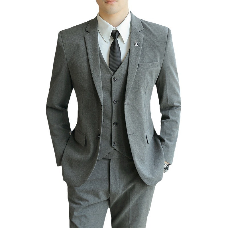 H278 Men's casual suit Korean style youth slim suit men's professional suit