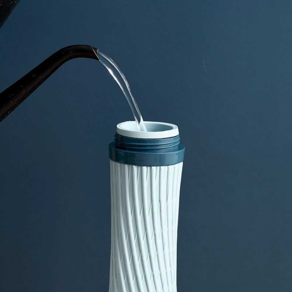 Foldable silicone water bottle foldable portable sports cup Z260202