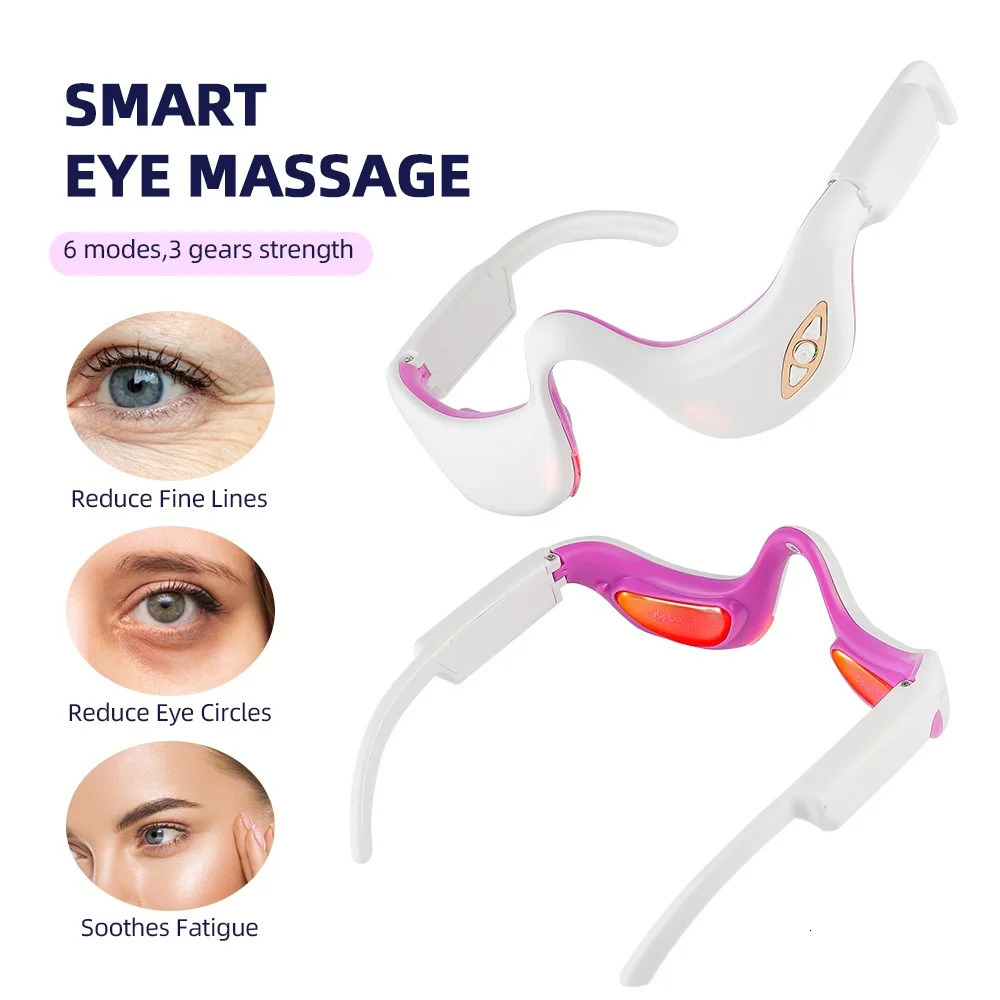 Rechargeable Eye Massager Lighten Dark Circles Aging Eye Care Beauty Tool Massage 241206