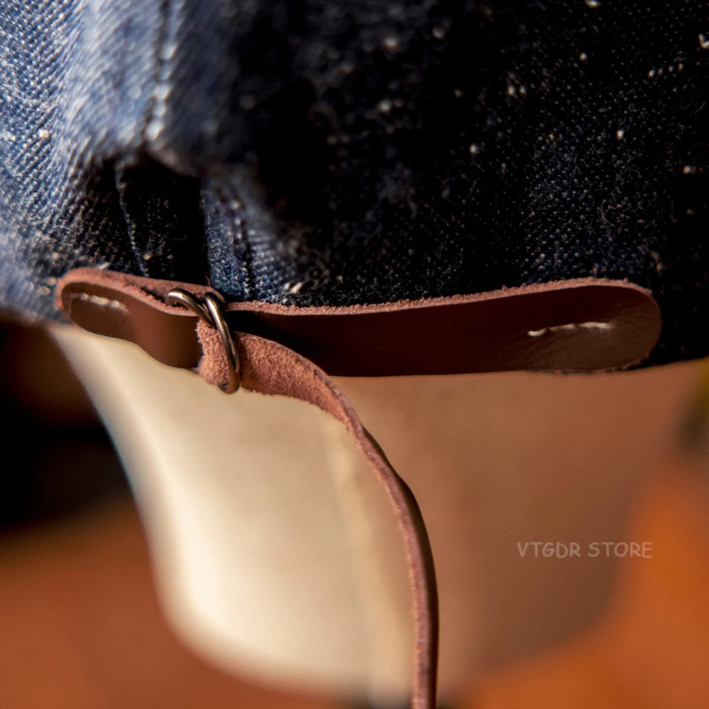 Red Tornado Neppy Denim Truck Hat Adjustable Sturdy Style Baseball Hat Amekaji 241206