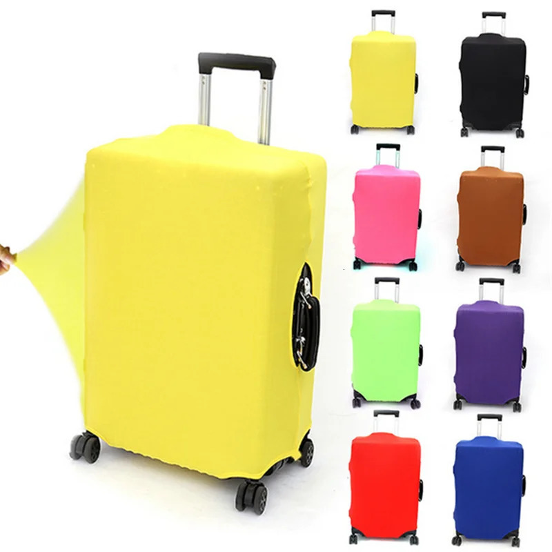 Travel luggage cover elastic luggage cover suitable for dust-proof travel accessories with luggage covers ranging from 18 to 30 inches 241205
