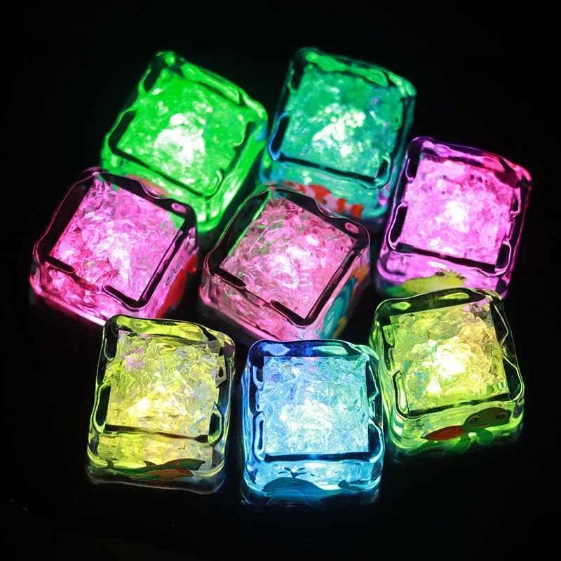 6/12PCS Baby Bath Bathtub LED Light Up Toys Colorful Waterproof Glowing Bath Toys for Boys Girls Infant Birthday Xmas GiftXJ241207
