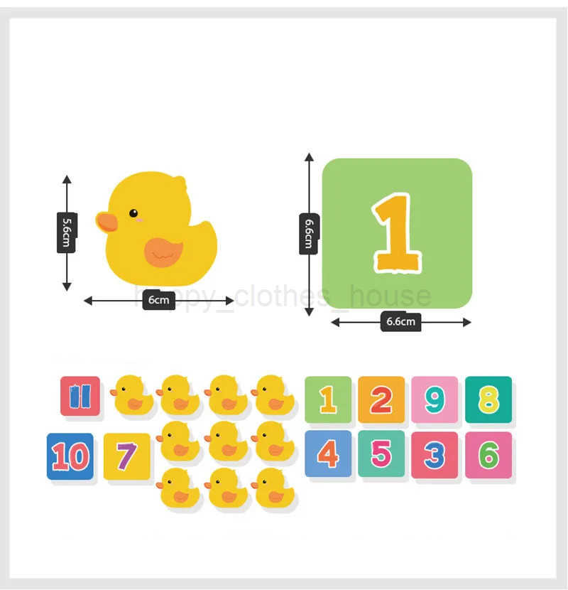 Childrens Water Toys Wall Stick Floating EVA Baby Cognitive Bathroom Baby Bath Water Toys Set For Kids Bath Bathtub Toy 3 4 5 YXJ241207