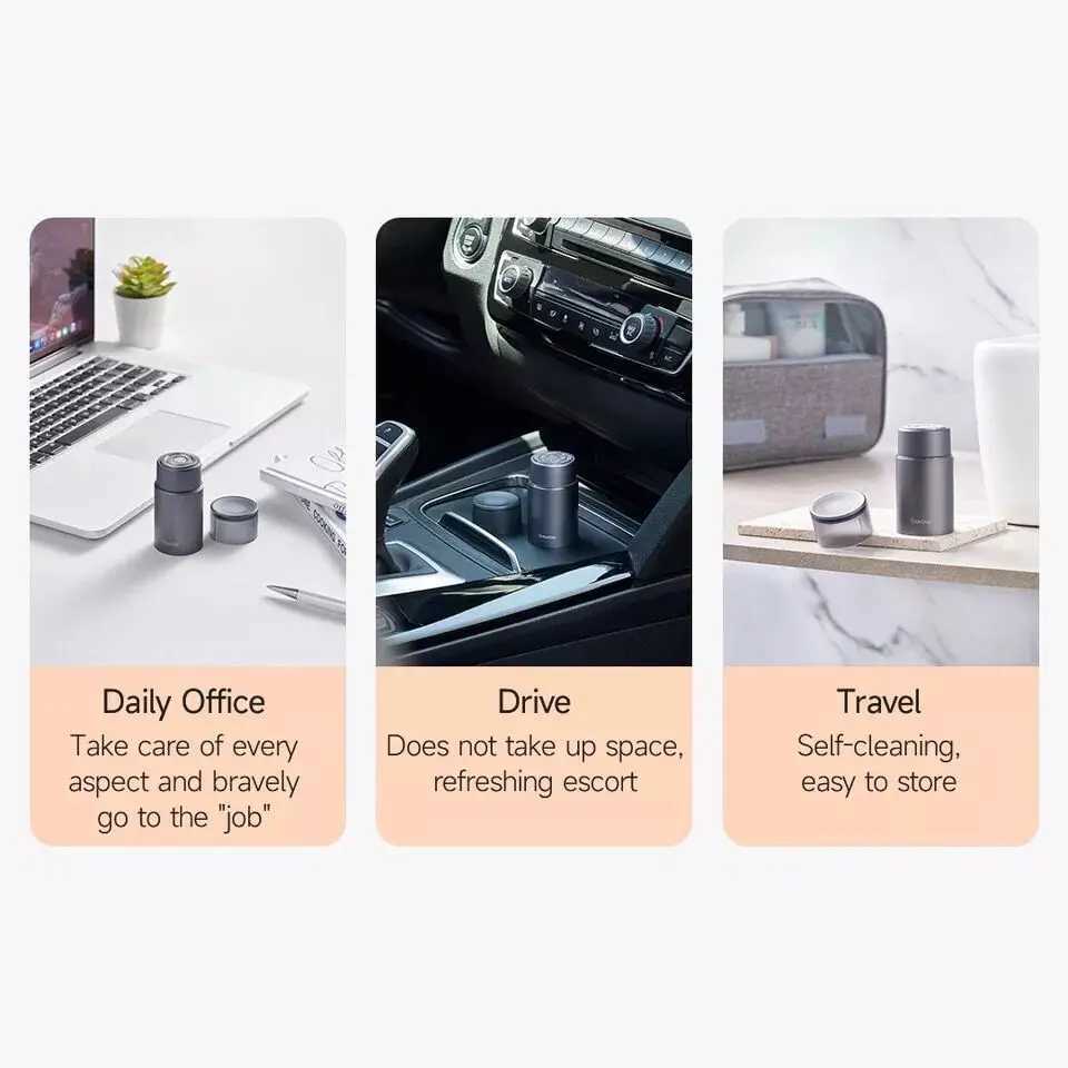 Youpin ShowSee Smart Sensor Shaver Mini Body Stong Power IPX7 Waterproof Wireless Electric Beard Razor Men Shaving MachineXJ241207