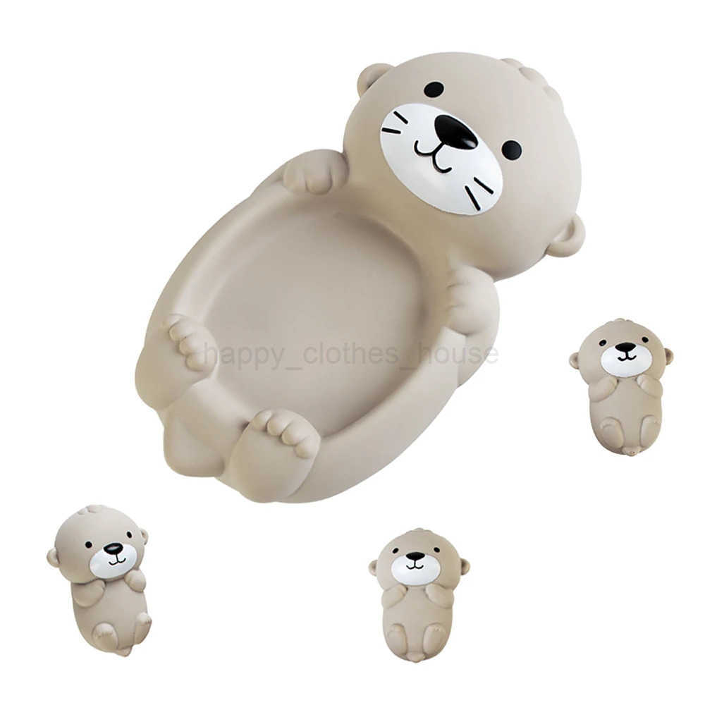 Baby Bath Toys 1 female otter and 3 baby otters Children Bathroom Pool Beach For Kids Water Playing GiftXJ241207