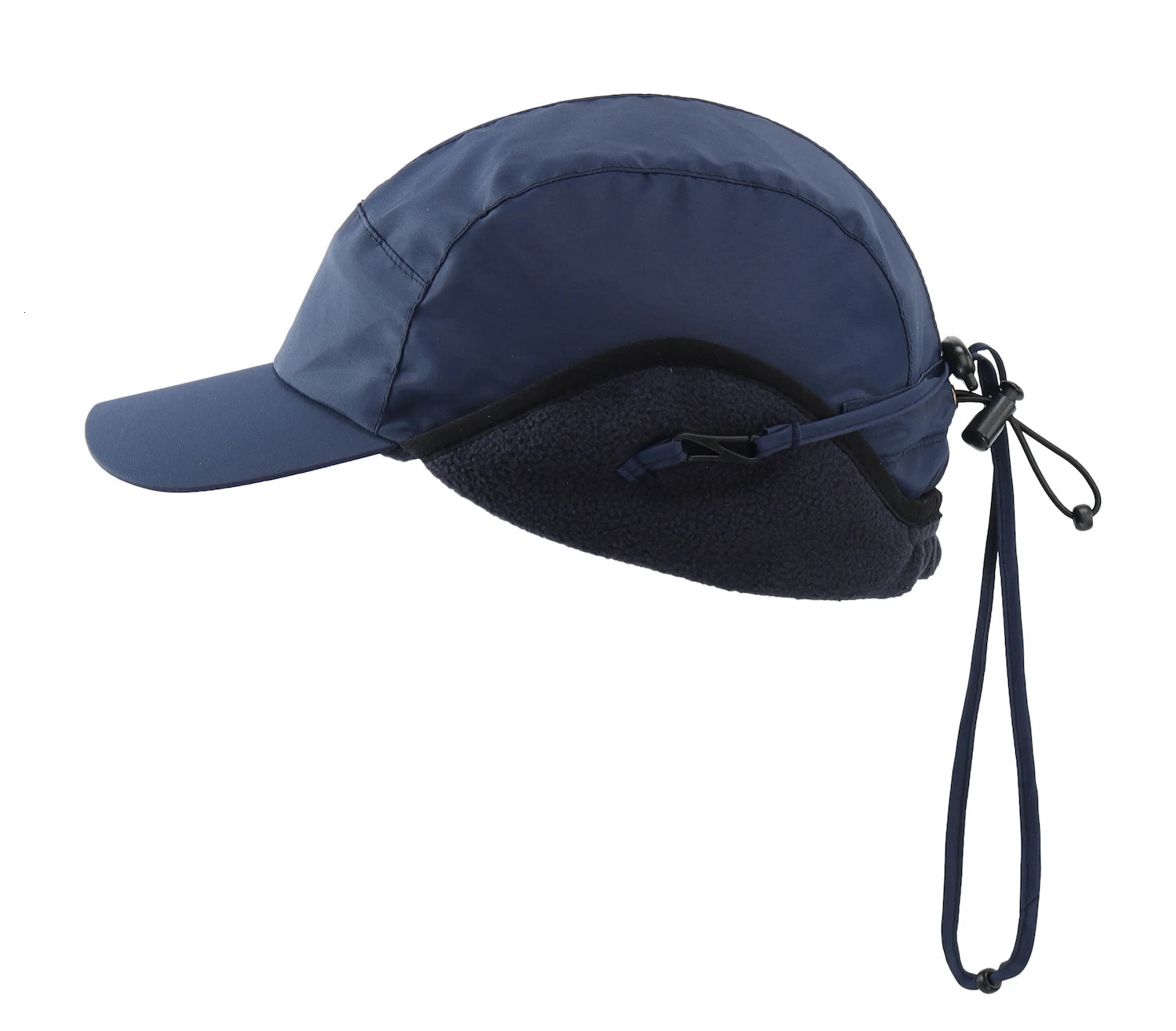 Connectyle Mens Winter Hat lightweight waterproof adjustable temperature wool lined with earrings snow skiing hat baseball cap 241206