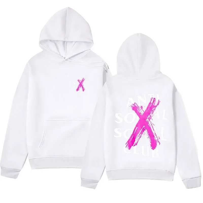 unisex hoodie European and American fashionable simple flce loose hoodie X241207