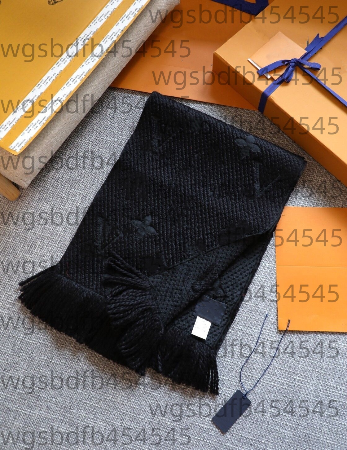Knit Designer Scarf Women Men's Cashmere Wool Scarf Women's Scarf Fashion Women's Classic Letter Shawl Echarpe With Box