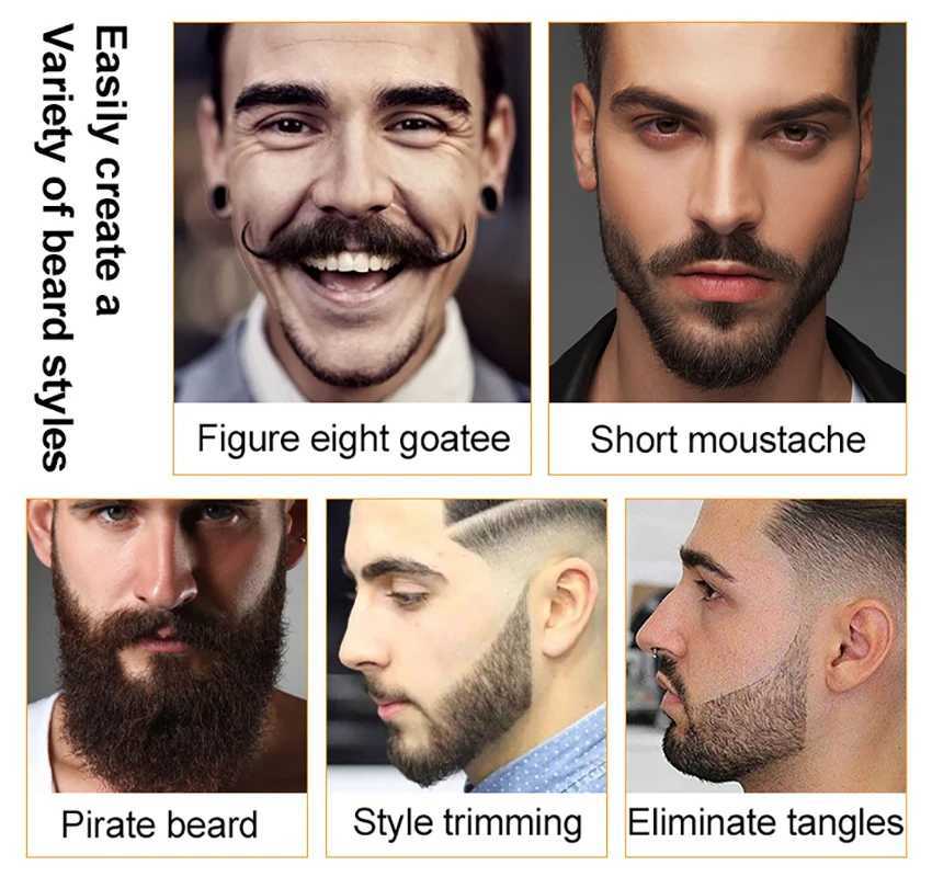New 2022 Mens Electric Shaver Vintage T9 0mm Hair Cutting Machine Beard Trimmer Hair Clipper For Men Barber Shop Razor LighterXJ241207