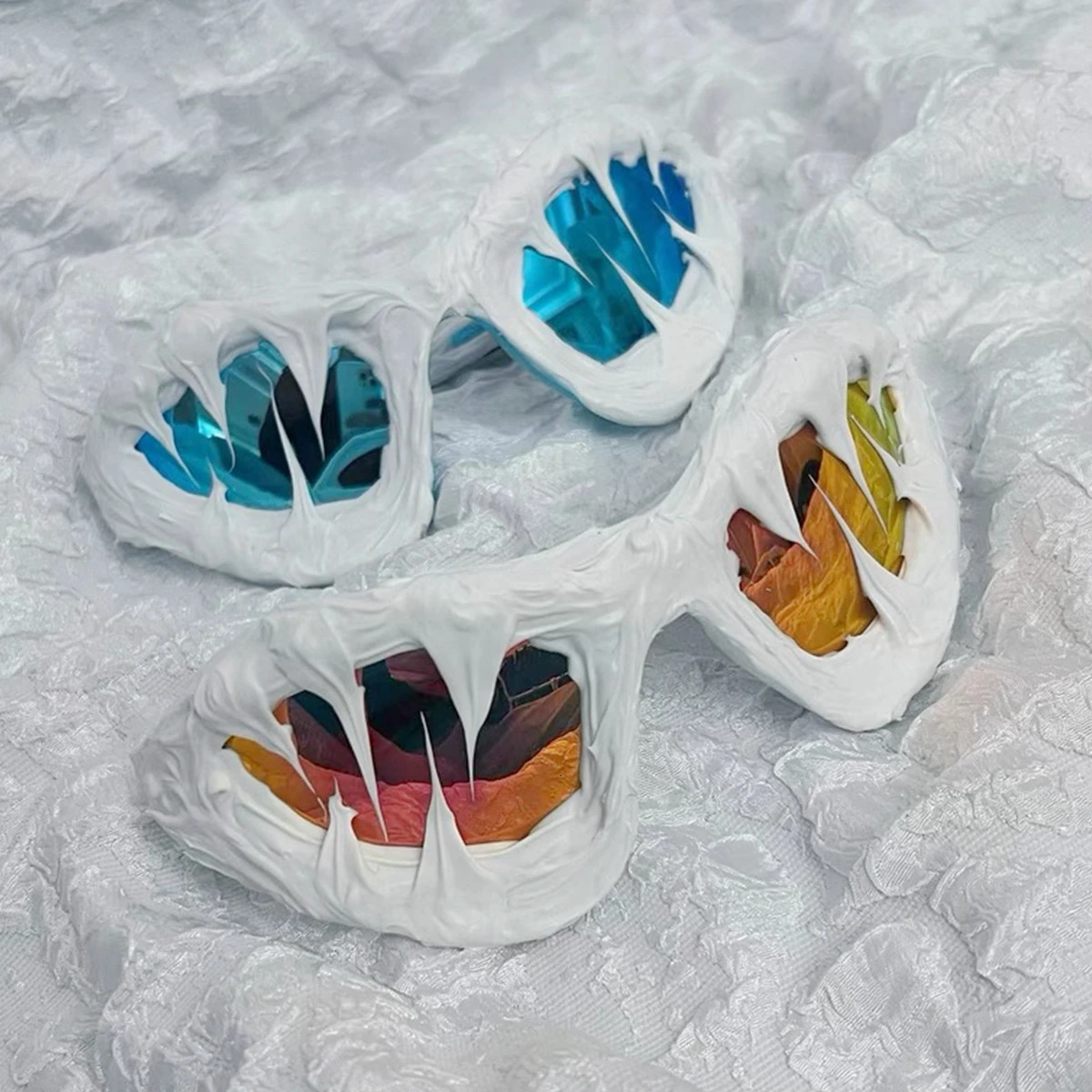 personality spiky retro Victorian steampunk goggles welding punk gothic role-playing party mens glasses outdoor 241206