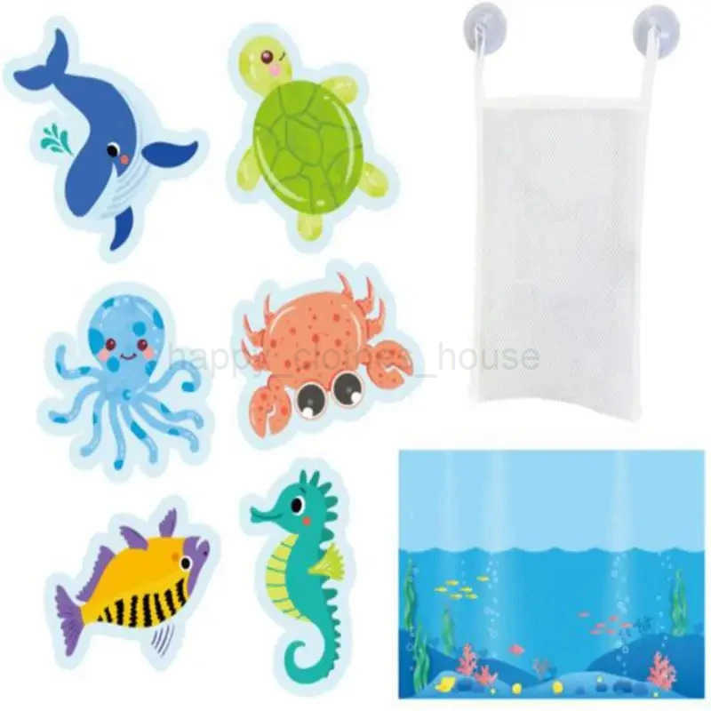 Baby Bath Toys Funny Foam Animals Cognitive Floating Toy Children Bathroom Stickers Kids Bath Play Water Bathtub Toys for BabiesXJ241207